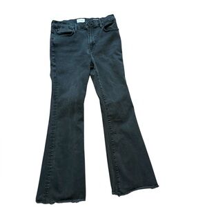 FRAME Le Easy Flare Jeans – Women’s Size 30 – Black/ charcoal